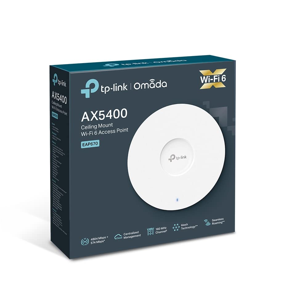 TP-Link Omada EAP670 - Accesspoint - Wi-Fi 6