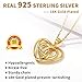 ChicSilver Celtic Knot Necklace for Women 14K Gold Plated Sterling Silver Love Knot Heart Pendant Necklace Fashion Irish Jewelry Gifts forfriend