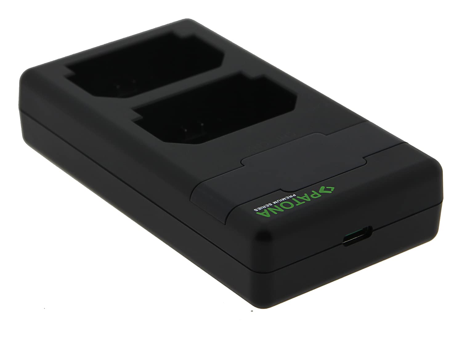 PATONA Premium Caricabatterie doppio PD per Sony NP-FZ100 – Dual LCD, USB-C PD/QC 1500mA, alimentatore 20W incluso – per Alpha A1, A7 III, A7 IV, A7R III-V, A7S III, A9 II, A6600, A6700, FX3, FX30