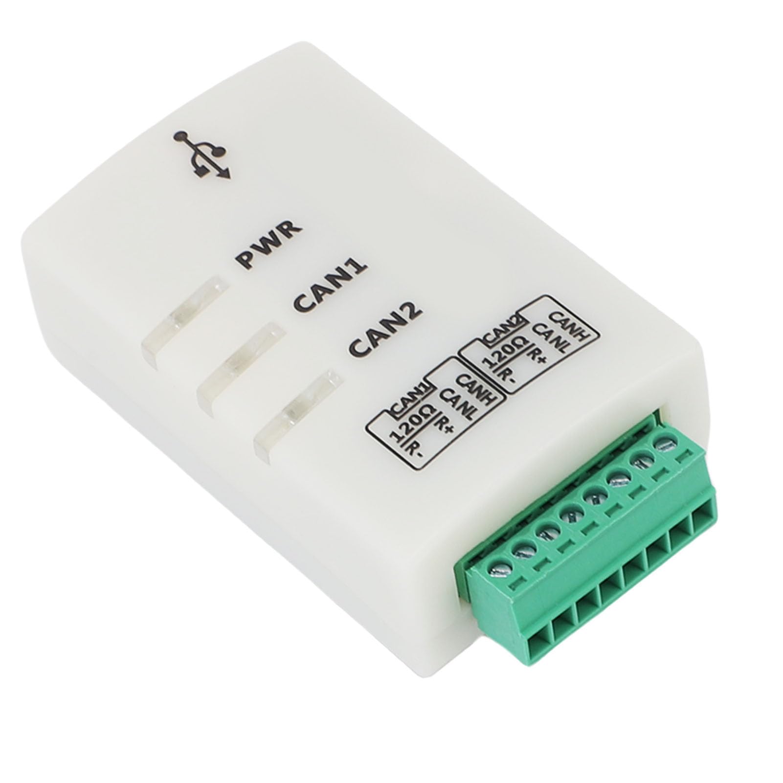 Adaptador USB a Can 2A Analizador de Bus Can Multicanal Convertidor Inteligente para Calibración Automotriz y Aplicaciones Industriales