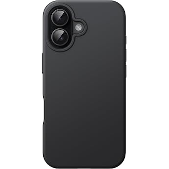 JETech Silicone Case for iPhone 16 Black