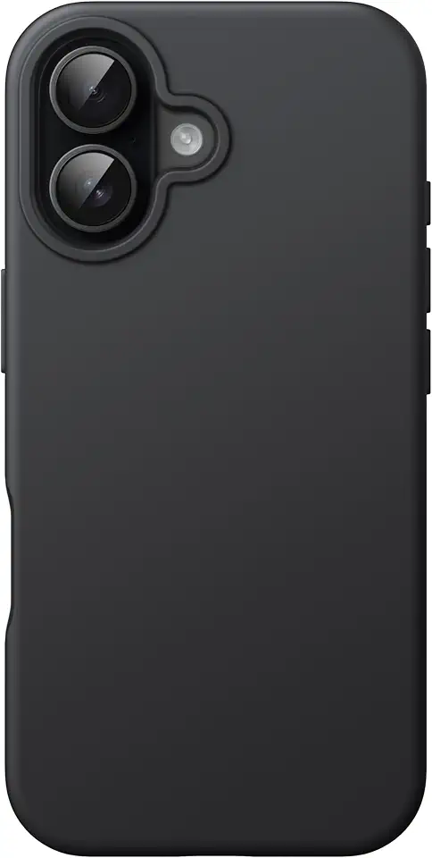 JETech Silicone Case for iPhone 16, Black