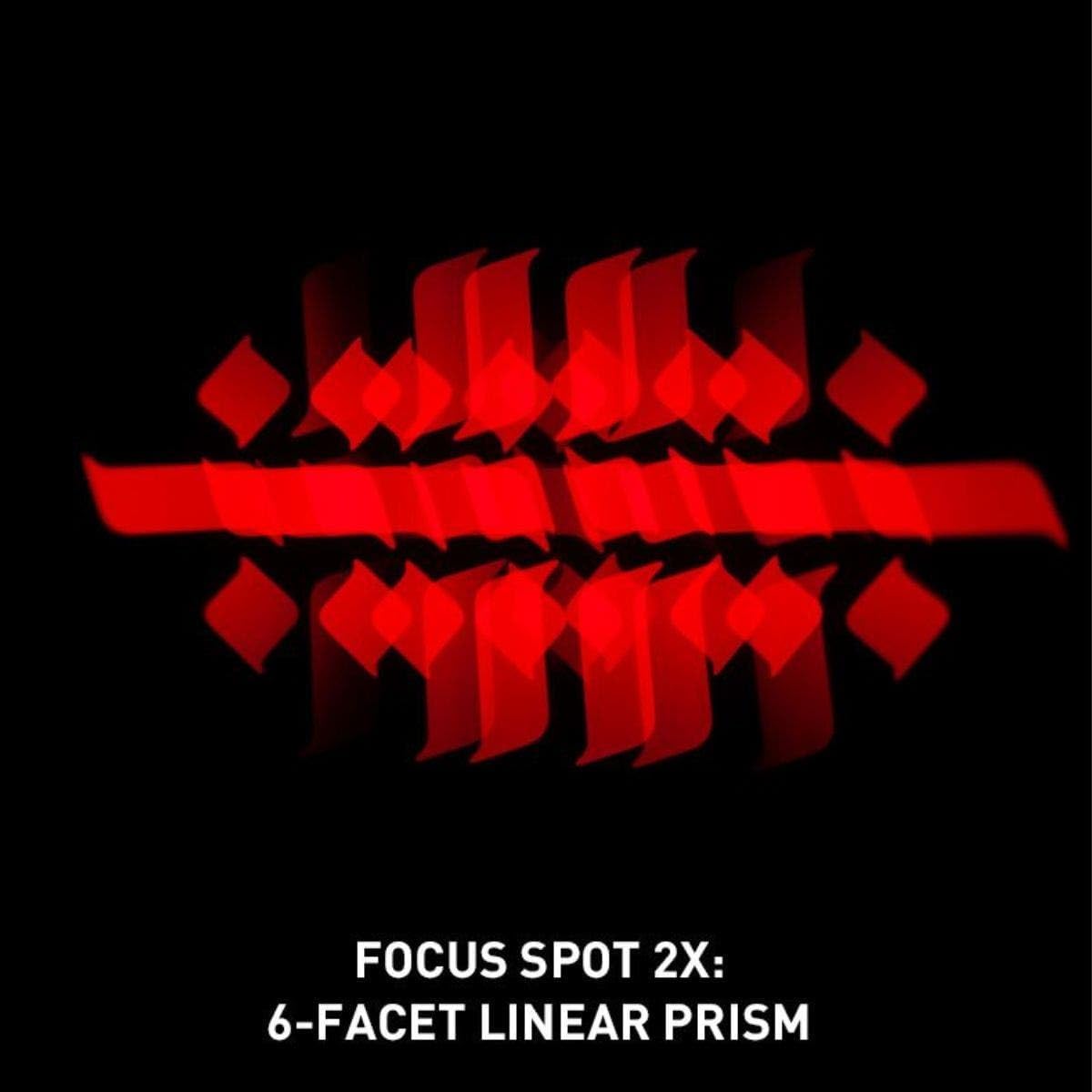 ADJ FOCUS SPOT 2X 100W UV LED Moving Head