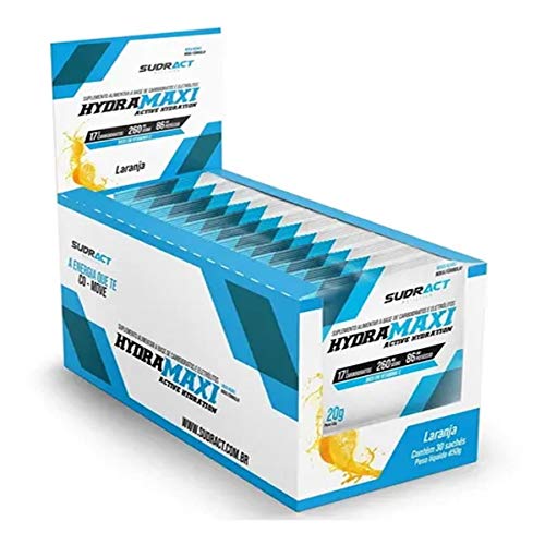 Sudract Hydramaxi Isotônico Em Pó - 25 Sachês 20G Laranja - Nutrition