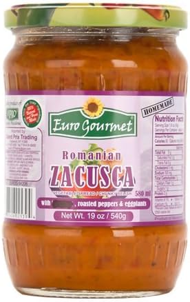 EUROGOURMET HOMEMADE ZACUSCA WITH EGGPLANT 540g