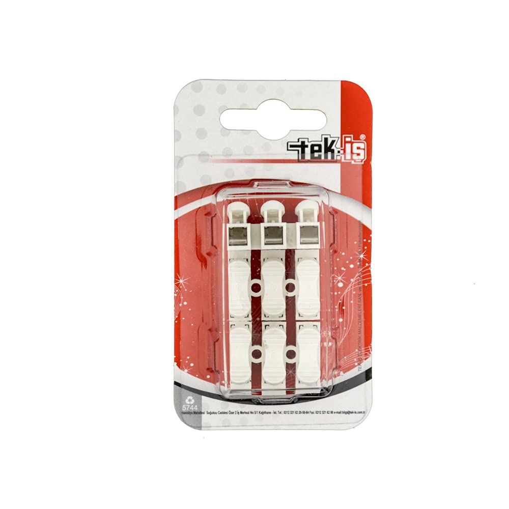 Yaylı Basmalı Klemens 3 X 0.50-2.5 Mm 3 Adet