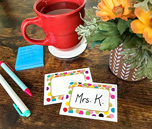 Confetti Name Tags/Labels