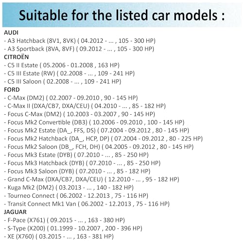 AERZETIX - C70712 - Zubehörkit, Bremssattel - kompatibel mit Citroën Peugeot Audi Ford Mazda Mercedes-Benz Jaguar Opel Renault Toyota Volvo Vw Mini Land-Rover - OE-Nummern 8V0615269