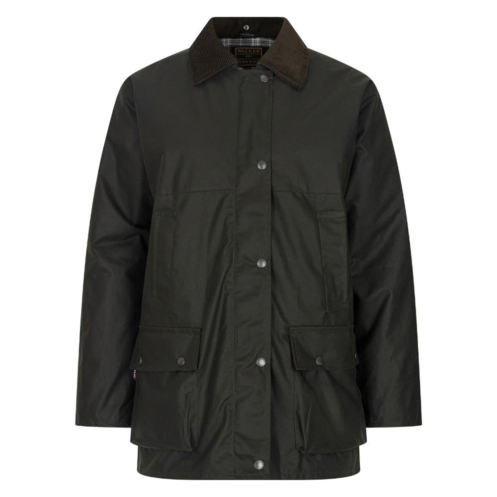 Walker and Hawkes - Veste Rembourrée Kirkstall en Cire pour Femmes