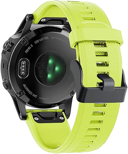 Miniatura 3 de REYDA Correa de silicona compatible con Garmin Forerunner 965955945935, 0.866 pulgadas, ajuste rápido, correa de silicona de repuesto para Garmin