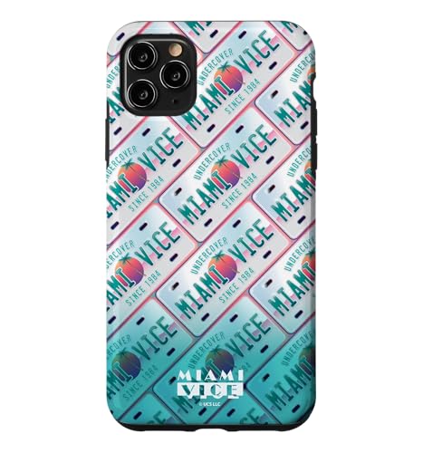 Miami Vice Undercover License Plate All Over Print �X�}�z�P�[�X iPhone 11 Pro Max �p