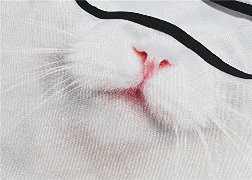 Image of WTACTFUL 3D Animal Ears Balaclava, Breathable Face Mask for Halloween