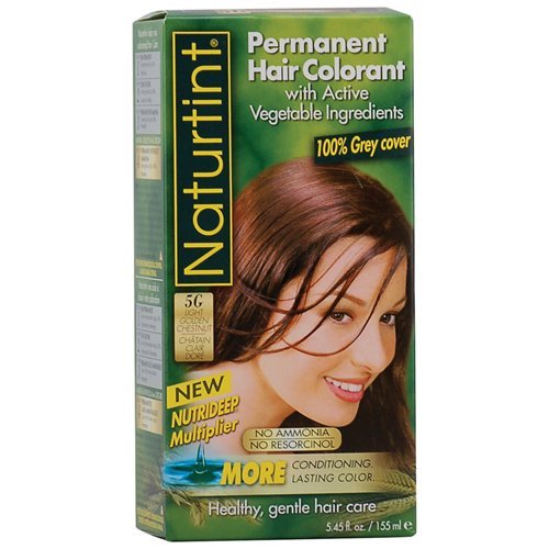 Naturtint Hair Color - Permanent - 5g - Light Golden Chestnut - 5.28 Oz