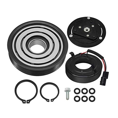 92600JA00A AC Compressor Clutch AC Compressor Clutch Assembly Repair Kit, Compressor Clutch Coil Assembly Kit Replacement for Altima/Sentra 2007 2008 2009 2010 2011 2012 4CYL 2.5L
