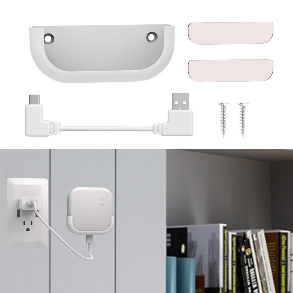 Wall Mount Fit For Blink Sync Module XR With Short Cable, Mount For Blink Outdoor & Indoor Home Security Camera, Mount Bracket Holder for Blink, Save Space and Easy Move