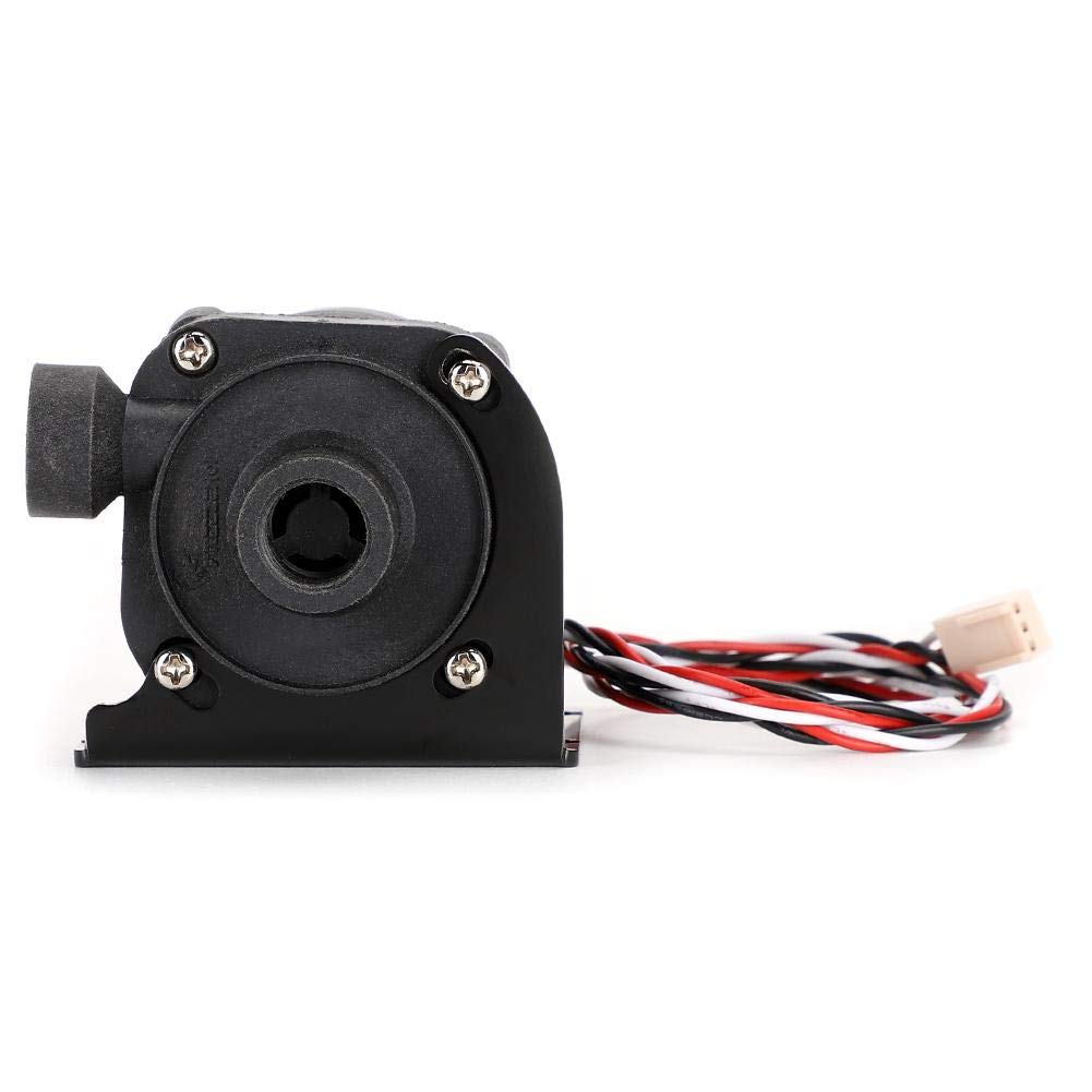 VBESTLIFE Pompa Acqua PC Brushless DC 12V 600L/H G1/4in Mini Pompa di Raffreddamento ad Acqua per Computer con Linea di velocità Uscita Acqua Sinistra