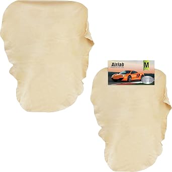 Chamois Cloth for Car, 1 Pack, 35 x 24 and Chamois Cloth for Car, 1 Pack, 28 x 20