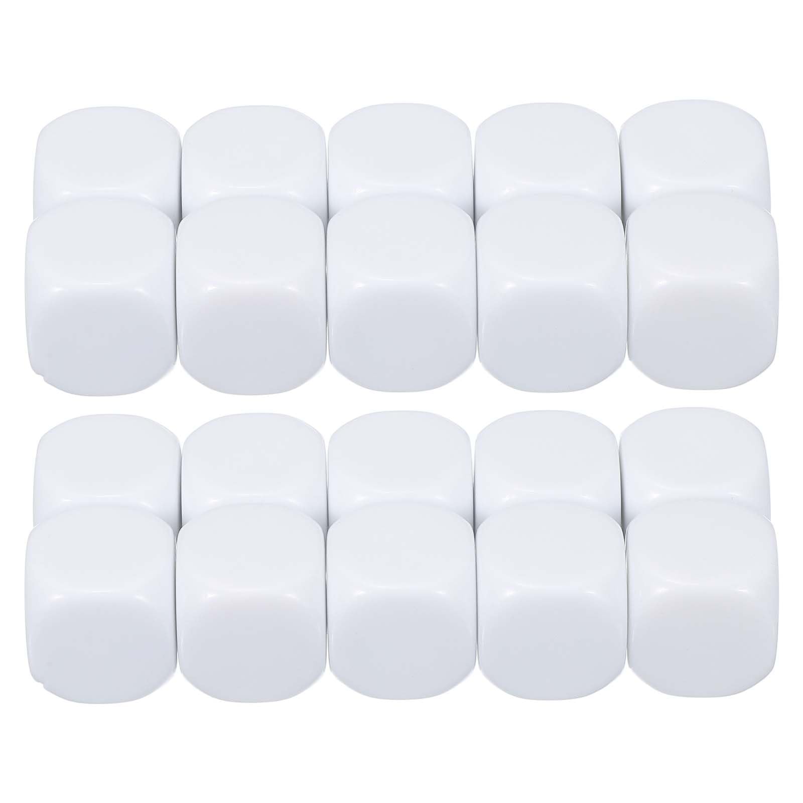 PATIKIL 20 mm Acrylic Dice Blank