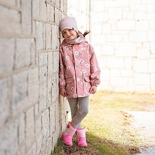 Image of JAN & JUL Waterproof Fleece Lined Rain Jacket, Raincoat for Toddlers and Kids