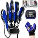 Auto parts Gants de Robot de Rééducation, Équipement D'entraînement pour Poignet de Doigt D'hémiplégie D'AVC, Protecteur de Garde D'orthèse de Redressement de Doigt,LeftHand-L