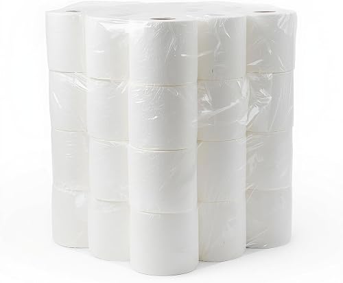 Cotton Haven Classic Select 1-Ply Toilet Paper Rolls | 400 Sheets Per Roll | 24-Pack