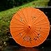 JapanBargain, Japanese Parasol Asian Chinese Nylon Umbrella Parasol for Photography Cosplay Costumes Wedding Party Home Decoration Kids Size, 22 inch (1, Orange)