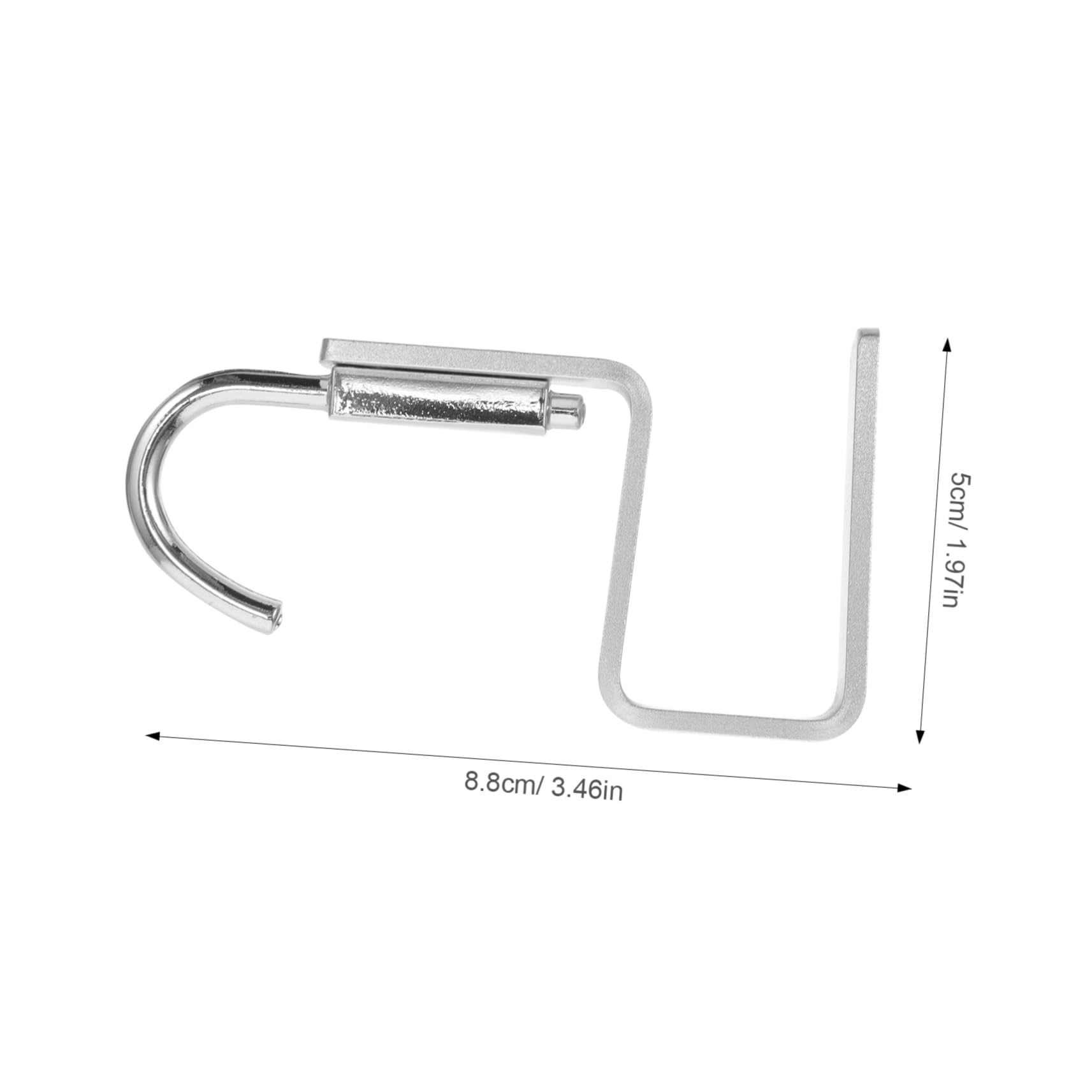 Cabilock Desk Backpack Hook Purse Hook for Desk Table Hooks for Hanging Compact for Handbags Purses Keys