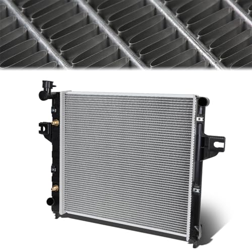 CAAP DRIVEN 2262 Radiator Compatible with Jeep Grand Cherokee WJ 4.0L AT 99-04 Aluminum Core Factory Style Replacement CU2262 52079428AB 52079428AC 52079428AD 55037722AA CAAP-RAOEM-2262
