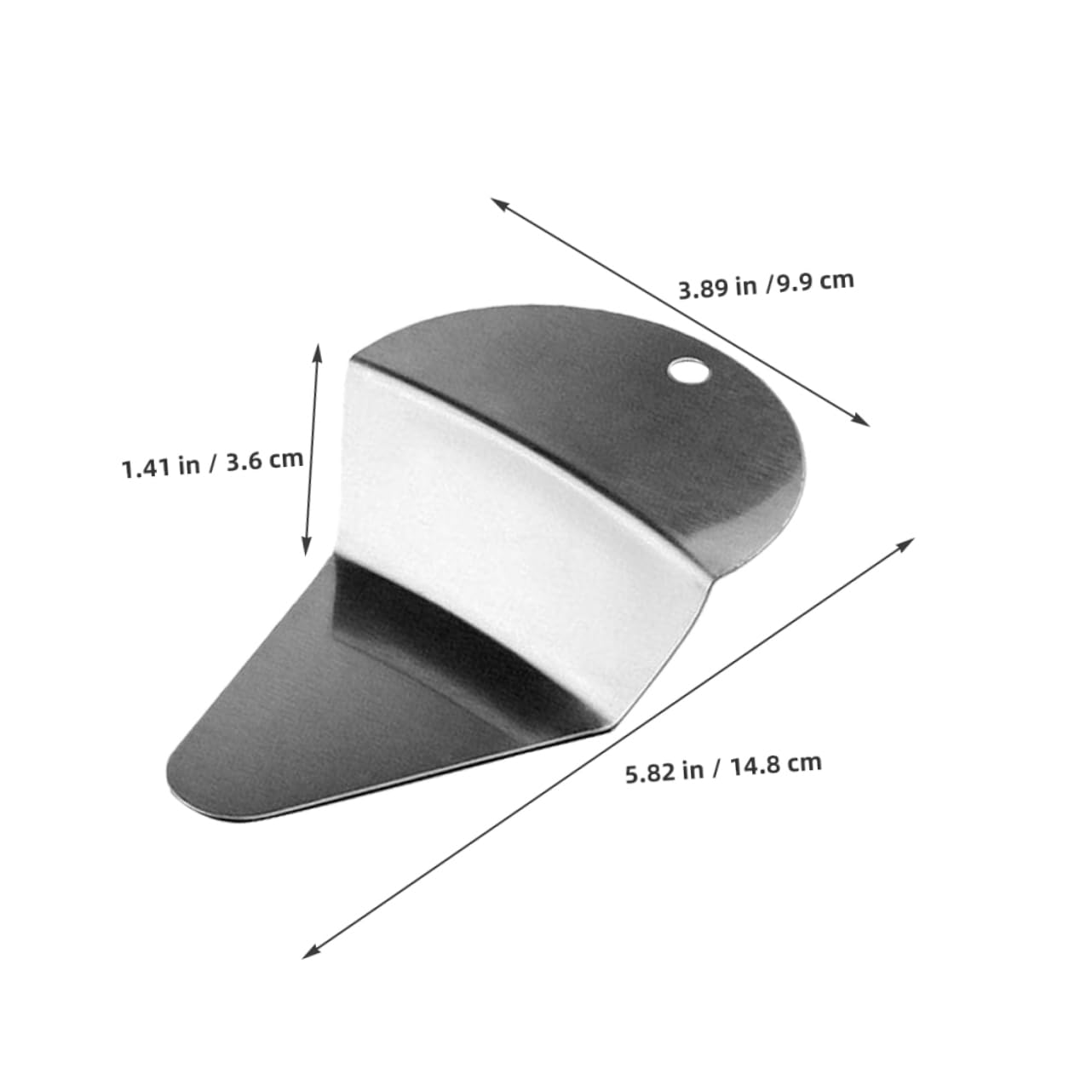 FUNOMOCYA 2pcs Stainless Steel Cake Server Fan Shaped Spatula for Transfer for Parties Birthdays Weddings Home Baking