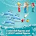 LEGO Disney Princess Ariel’s Underwater Palace Building Toy 43207 Toy Castle Building Kit, Gift Idea for Kids, Girls and Boys Aged 6+ with The Little Mermaid Mini-Doll Figure & Dolphin Figures