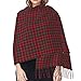 Clan Stuart Of Bute Tartan Cashmere Fringe Scarf Autumn And Winter Scarves The Most Soft Classic