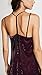Splendid Women's Crushed Velvet Cami Dress Dress, deep Plum, S