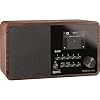 “Imperial DABMAN i150 internetradio/digitale radio (Internet, DAB+/DAB, FM, USB, WLAN, 2,8″” kleurendisplay) hout”, bruin