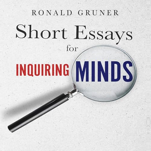 Diseño de la portada del título Short Essays for Inquiring Minds