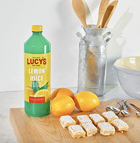 Lucy’s Family Owned - Lemon Juice, 32 Oz. Bottle (Pack Of 2) #TOP2