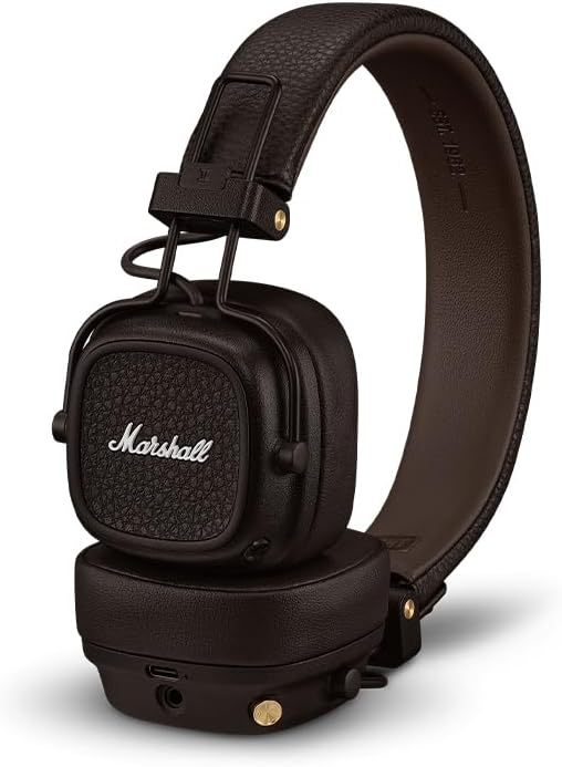 Major V Wireless On Ear Headphones, Brown (1006834)