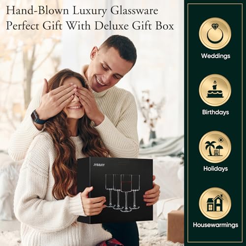 Red-or-White-Wine-Glasses-Set-of-4-Premium-Crystal-Wine-Glasses-Hand-Blown-15oz-Thin-RimLong-StemSquare-Unique-Wine-Glasses-for-Men-or-Women-Wedding-Anniversary-ChristmasBirthday-Gift Red or White Wine Glasses Set of 4 Premium Crystal Wine Glasses Hand Blown 15oz Thin RimLong StemSquare Unique Wine Glasses for Men or Women Wedding Anniversary ChristmasBirthday Gift