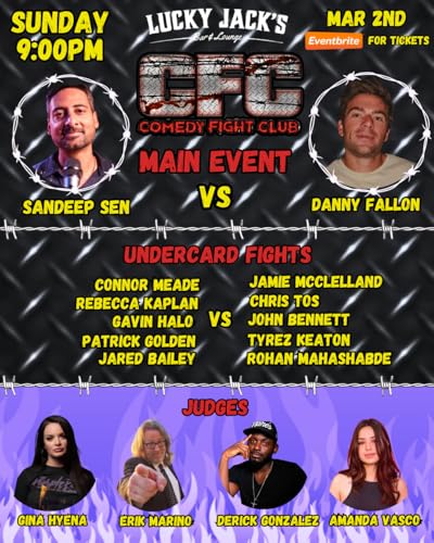 CFC 306 Sandeep Sen vs Danny Fallon Podcast Por  arte de portada