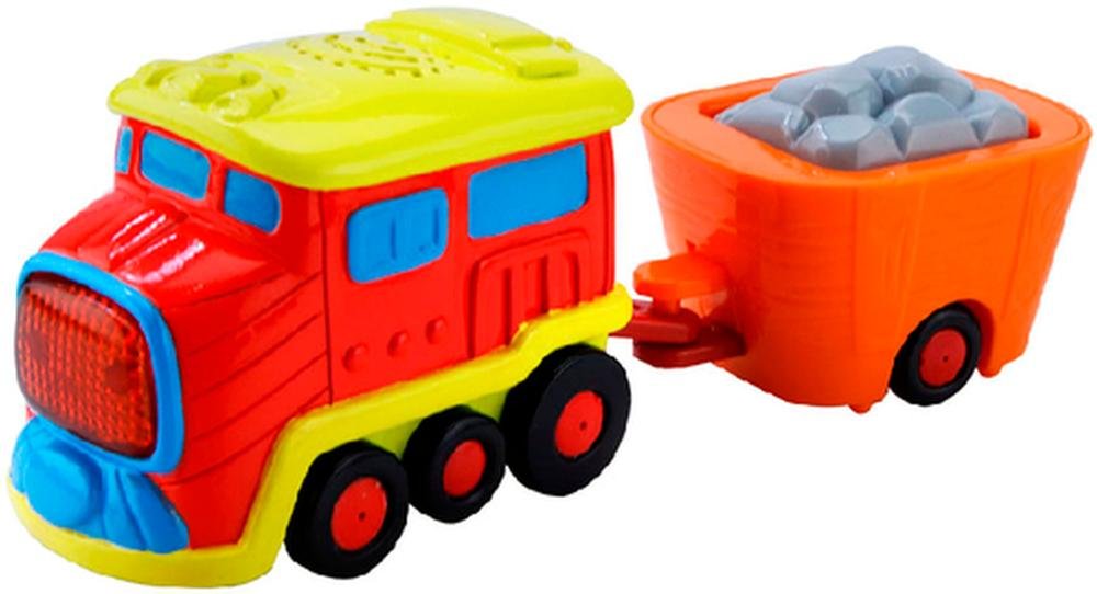 VTech Dziecko 80-194404 - pociągi Tut Tut Tut, ciągnik towarowy zmotoryzowany