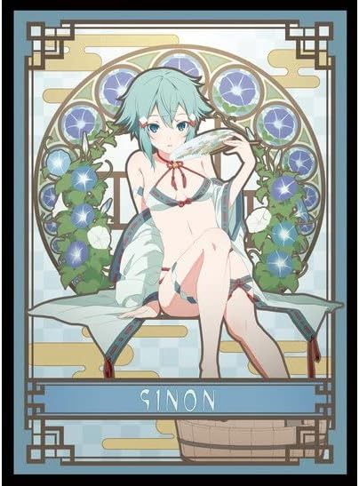 Amazon ソードアート オンライン Sao ミュシャ風 シノン キャラクタースリーブ トレカ 通販