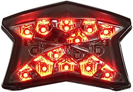 Miniatura 2 de Luces traseras LED secuenciales integradas con lente ahumada para Kawasaki Ninja 650 Z650 y Kawasaki Z900 ZH2 2017-2024 (no es compatible con NINJA