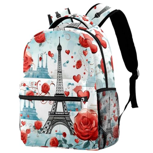 Sac à dos avec porte-bouteille Love School pour ranger les affaires