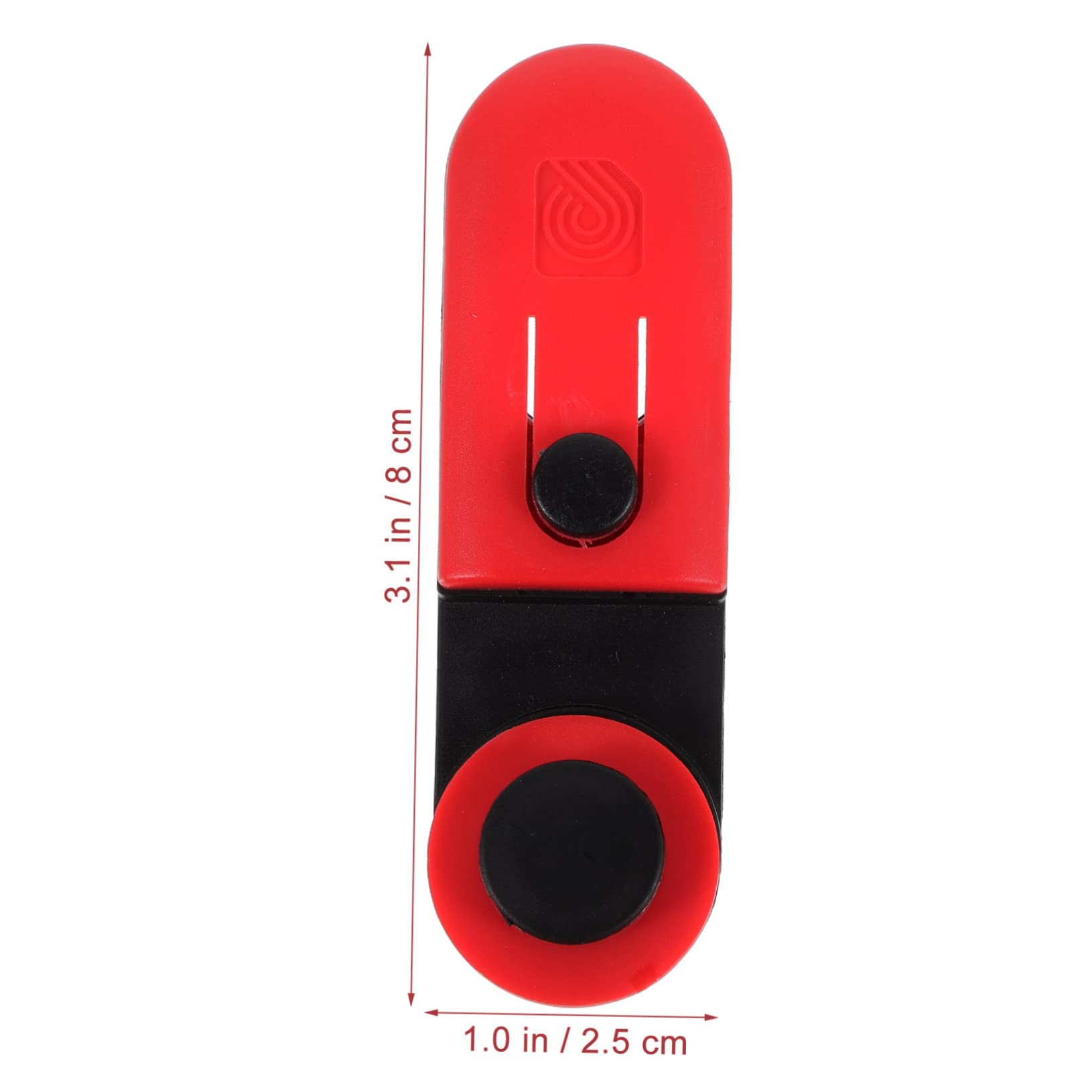 Toyvian 2pcs Guitar Strap Locks Replacement Studs for Acoustic/electric Guitar Straps Locking System