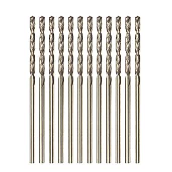 uxcell High Speed Steel Straight Shank Twist Drill Bit Fully Ground ...