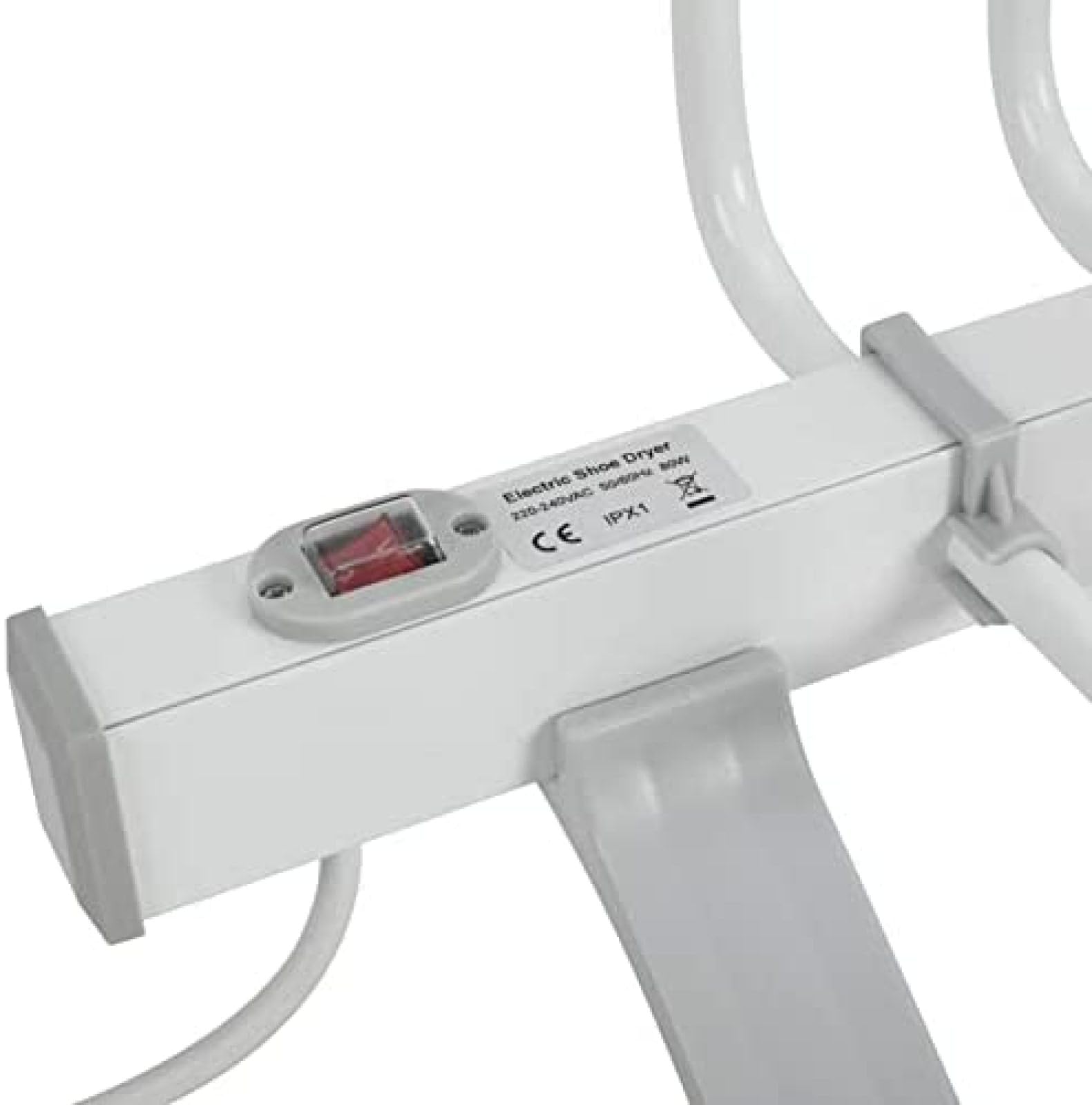 Asciugascarpe 4 Paia Asciugascarpe In Lega Di Alluminio Asciugascarponi Elettrico A Parete Asciuga Guanti Per Scarpe, Guanti, Cappelli, Calzini, Scarponi Da Sci,British Standard,Norma Americana,Co