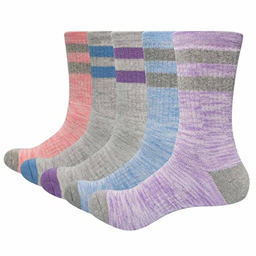YUEVO SPORTS 5 Paires Femmes Coton Chaudes Chaussettes Cover