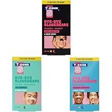 T-Zone Nose Strip Trio   Charcoal & Bamboo, Tea Tree & Witch Hazel, and Salicylic Acid Nose Pore Strips - Blackhead Remover & Deep Cleansing Pore Unclogging Treatment