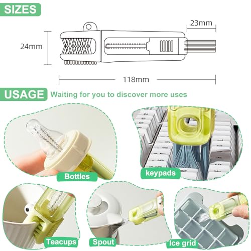 Pwjgppjv 4 IN 1 CUP LID CLEANING BRUSH Water Bottle Cleaning Brush thumb #4