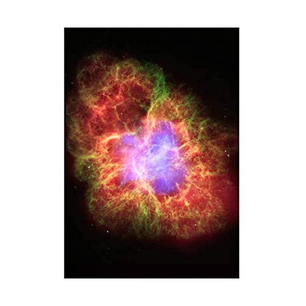 Wee Blue Coo Space Nebula Space Picture Wall Wall Art Print