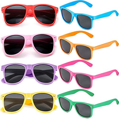 FSMILING Wholesale Unisex 80'S Retro Style Bulk Sunglasses for Party Favors